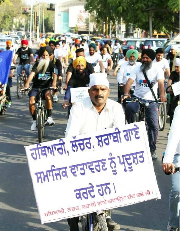 ਵੇਖੋ 18 ਮਾਰਚ ਨੂੰ ਹੋਈ 'ਸਾਈਕਲੋਥੋਨ' ਦੀਆਂ ਚੋਣਵੀਆਂ ਤਸਵੀਰਾਂ।