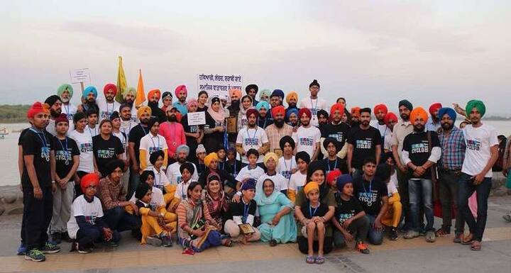 ਸਾਰੇ ਸਾਈਕਲ ਸਵਾਰਾਂ ਨੂੰ ਮੈਡਲਾਂ ਨਾਲ ਸਨਮਾਨਿਤ ਕੀਤਾ ਗਿਆ।