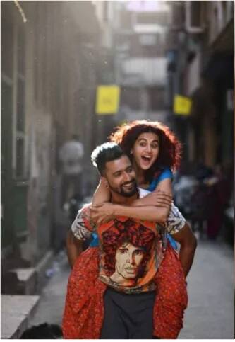 ਇਸ ਵਿੱਚ ਵਿੱਕੀ ਕੌਸ਼ਨ ਅਤੇ ਤਾਪਸੀ ਪੰਨੂੰ ਨਜ਼ਰ ਆ ਰਹੇ ਹਨ।