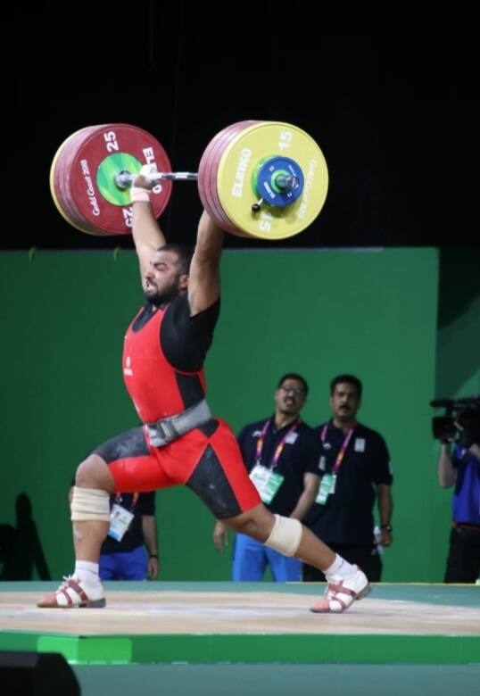 ਭਾਰ ਤੋਲਕ ਪਰਦੀਪ ਸਿੰਘ ਨੇ 105 ਕਿੱਲੋ ਭਾਰ ਵਰਗ ਵਿੱਚ ਦੇਸ਼ ਲਈ ਚਾਂਦੀ ਦਾ ਤਗ਼ਮਾ ਹਾਸਲ ਕੀਤਾ।