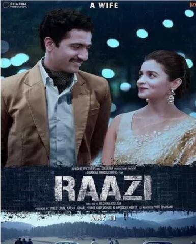 ਆਲੀਆ ਦੇ ਨਾਲ ਇਸ ਫ਼ਿਲਮ ‘ਚ ਵਿੱਕੀ ਕੌਸ਼ਲ ਨਜ਼ਰ ਆਉਣਗੇ। ਮੂਵੀ 11 ਮਈ ਨੂੰ ਸਿਨੇਮਾਘਰਾਂ ‘ਚ ਦਸਤਕ ਦੇਵੇਗੀ।