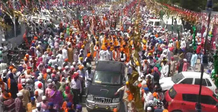  ਬਠਿੰਡਾ ਜ਼ਿਲ੍ਹੇ ਦੇ ਧਾਰਮਿਕ ਸਥਾਨ ਤਖ਼ਤ ਸ੍ਰੀ ਦਮਦਮਾ ਸਾਹਿਬ ਐਤਵਾਰ ਨੂੰ ਬੁੱਢਾ ਦਲ ਛਿਆਨਵੇਂ ਕਰੋੜੀ ਮੁਖੀ ਬਾਬਾ ਬਲਵੀਰ ਸਿੰਘ ਦੀ ਅਗਵਾਈ ਵਿੱਚ ਸਮੂਹ ਨਿਹੰਗ ਸਿੰਘ ਜਥੇਬੰਦੀਆਂ ਵੱਲੋਂ ਮੁਹੱਲਾ ਸਜਾਇਆ ਗਿਆ।