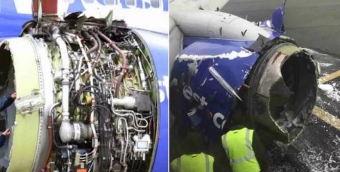 ਇਸ ਤੋਂ ਪਹਿਲਾਂ ਬੀਤੇ ਬੁੱਧਵਾਰ ਨੂੰ 32,000 ਫੁੱਟ 'ਤੇ ਅਮਰੀਕਾ ਦੇ ਹੀ ਇੱਕ ਹੋਰ ਜਹਾਜ਼ ਦਾ ਇੰਜਣ ਫਟ ਗਿਆ, ਜਿਸ ਨਾਲ ਲੋਕਾਂ ਦੀ ਜਾਨ ਮੁੱਠੀ ਵਿੱਚ ਆ ਗਈ। 