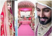 ਵਿਆਹ ਲਈ ਲਾਲ ਲਹਿੰਗੇ \'ਚ ਸੱਜੀ ਸੋਨਮ, ਵੇਖੋ ਤਸਵੀਰਾਂ