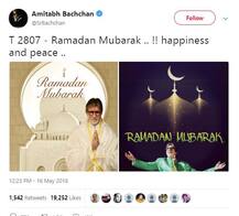 ਫ਼ਿਲਮੀ ਸਿਤਾਰਿਆਂ ਦੀ ਫੈਨਸ ਨੂੰ ਰਮਜ਼ਾਨ ਦੀ ਵਧਾਈ
