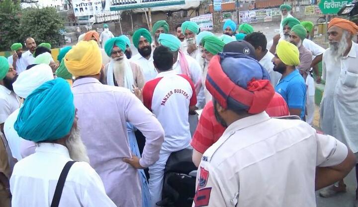 ਇਸ ਕਾਰਵਾਈ 'ਤੇ ਆੜ੍ਹਤੀਆਂ ਤੇ ਕਿਸਾਨਾਂ ਦਰਮਿਆਨ ਵਿਵਾਦ ਹੋ ਗਿਆ ਤੇ ਹਾਲਾਤ ਕਾਫੀ ਤਣਾਅਪੂਰਨ ਬਣ ਗਏ। 