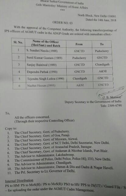 ਚੰਡੀਗੜ੍ਹ ਨੂੰ ਮਿਲਿਆ ਨਵਾਂ ਪੁਲਿਸ ਕਪਤਾਨ