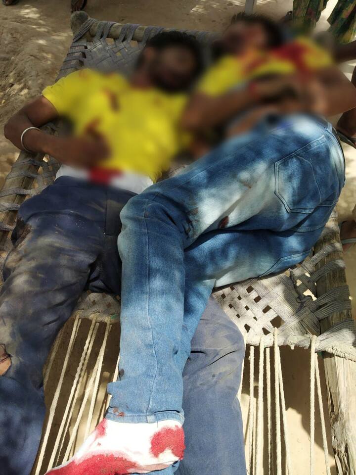 ਇਸ ਟੱਕਰ ਕਾਰਨ ਜੀਪ ਸਵਾਰ 26 ਸਾਲਾ ਕੁਲਵੰਤ ਸਿੰਘ ਤੇ ਬਲਦੇਵ ਸਿੰਘ ਦੀ ਮੌਕੇ 'ਤੇ ਹੀ ਮੌਤ ਹੋ ਗਈ।