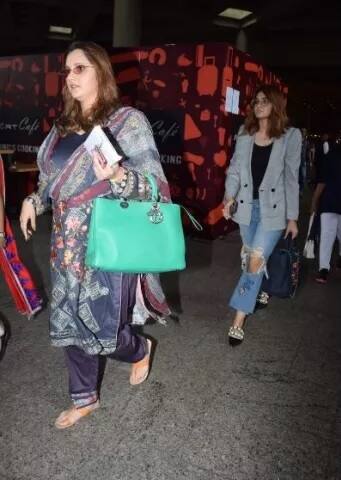 ਸਾਨੀਆ ਸੋਸ਼ਲ ਮੀਡੀਆ 'ਤੇ ਵੀ ਕਾਫੀ ਐਕਟਿਵ ਰਹਿੰਦੀ ਹੈ ਜਿਸਦੀ ਵਜ੍ਹਾ ਨਾਲ ਉਨ੍ਹਾਂ ਦੇ ਇੰਸਟਾਗ੍ਰਾਮ 'ਤੇ 4 ਮਿਲੀਅਨ ਤੋਂ ਵੀ ਜ਼ਿਆਦਾ ਫੋਲੋਅਰਜ਼ ਹਨ।