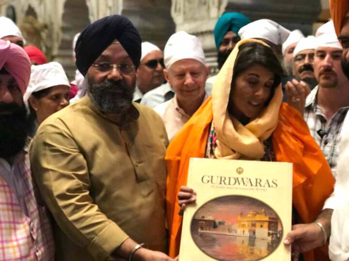 ਇਸ ਮੌਕੇ ਉਨ੍ਹਾਂ ਨਿੱਕੀ ਨੂੰ ਸਿੱਖਾਂ ਦੀਆਂ ਸਮੱਸਿਆਵਾਂ ਸਬੰਧੀ ਜਾਣੂੰ ਵੀ ਕਰਵਾਇਆ। 