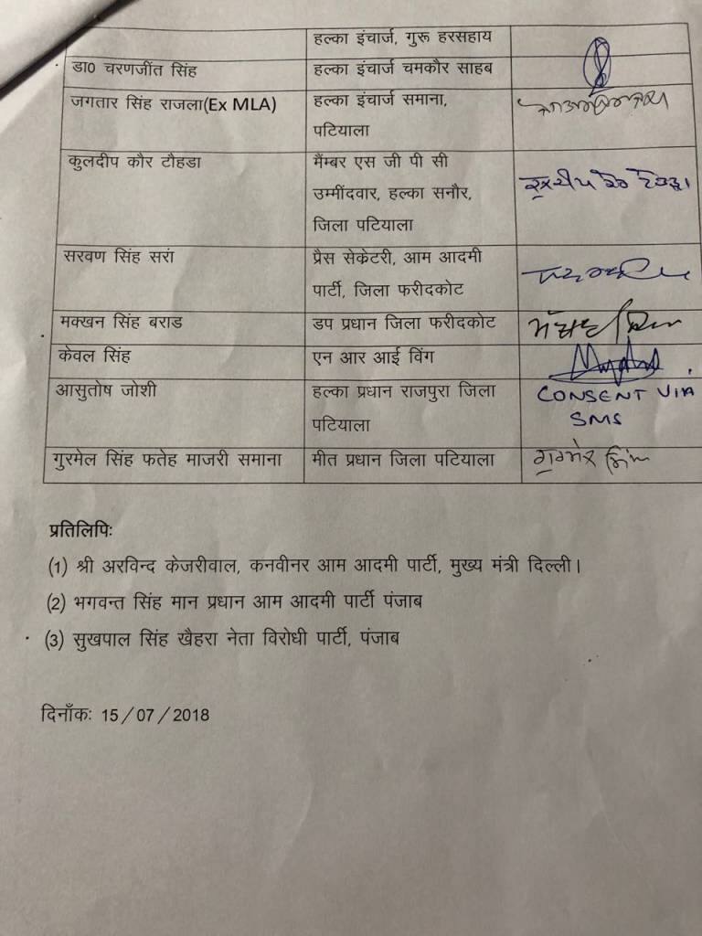 ਆਮ ਆਦਮੀ ਪਾਰਟੀ 'ਚ ਫਿਰ ਕਲੇਸ਼, ਵੱਡੇ ਪੱਧਰ 'ਤੇ ਅਸਤੀਫੇ