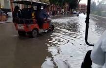 ਸਾਉਣ ਦੇ ਛਰਾਟਿਆਂ ਨਾਲ ਦਰਬਾਰ ਸਾਹਿਬ ਵਿਰਾਸਤੀ ਮਾਰਗ ਹੋਇਆ ਜਲਥਲ