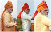 ਆਜ਼ਾਦੀ ਦਿਹਾੜੇ \'ਤੇ ਹਰ ਸਾਲ ਬਦਲਿਆ ਮੋਦੀ ਦੇ ਸਾਫ਼ੇ ਦਾ ਰੰਗ, ਵੇਖੋ ਤਸਵੀਰਾਂ