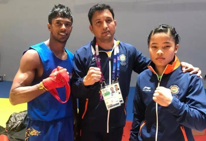 18ਵੀਆਂ ਏਸ਼ੀਅਨ ਖੇਡਾਂ ਵਿੱਚ ਭਾਰਤ ਨੂੰ ਵੁਸ਼ੂ ਦੇ ਵੱਖ-ਵੱਖ ਇਵੈਂਟਸ ਵਿੱਚ ਚਾਰ ਬ੍ਰੌਂਜ਼ ਮੈਡਲ ਮਿਲੇ ਹਨ। ਭਾਰਤੀ ਖਿਡਾਰੀ ਸੰਤੋਸ਼ ਕੁਮਾਰ ਨੇ ਪੁਰਸ਼ਾਂ ਦੀ 56 ਕਿਲੋਗ੍ਰਾਮ ਭਾਰ ਵਰਗ ਵਿੱਚ ਕਾਂਸੇ ਦਾ ਤਗ਼ਮਾ ਜਿੱਤਿਆ ਹੈ। ਭਾਰਤ ਦੀ ਇੱਕ ਹੋਰ ਵੁਸ਼ੂ ਖਿਡਾਰੀ ਰੋਸ਼ਿਬਿਨਾ ਦੇਵੀ ਨੇ ਵੀ 60 ਕਿੱਲੋਗ੍ਰਾਮ ਭਾਰ ਵਰਗ ਵਿੱਚ ਵੀ ਕਾਂਸੇ ਦਾ ਤਗ਼ਮਾ ਜਿੱਤਿਆ ਹੈ। 