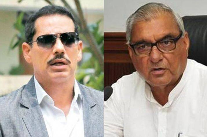 FIR against robert vadra and bhupinder hooda ਸੋਨੀਆ ਗਾਂਧੀ ਦੇ ਜਵਾਈ ਤੇ ਹਰਿਆਣਾ ਦੇ ਸਾਬਕਾ ਮੁੱਖ ਮੰਤਰੀ ਵਿਰੁੱਧ ਕੇਸ ਦਰਜ