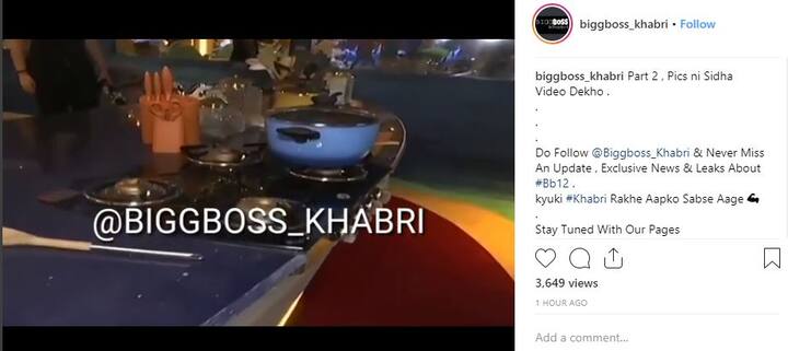 ਸਲਮਾਨ ਖ਼ਾਨ ਦੇ ਸ਼ੋਅ ਬਿੱਗ ਬੌਸ-12 ਲਗਾਤਾਰ ਸੁਰਖੀਆਂ ‘ਚ ਹੈ। ਸ਼ੋਅ ਨਾਲ ਜੁੜੀ ਆਏ ਦਿਨ ਕੋਈ ਨਾ ਕੋਈ ਖ਼ਬਰ ਲੋਕਾਂ ਦਾ ਧਿਆਨ ਆਪਣੇ ਵੱਲ ਖਿੱਚ ਰਹੀ ਹੈ।