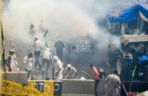 ਗਾਂਧੀ ਜਯੰਤੀ ਮੌਕੇ ਪੁਲਿਸ ਵੱਲੋਂ ਕਿਸਾਨਾਂ \'ਤੇ ਤਸ਼ੱਦਦ, ਤਸਵੀਰਾਂ ਦੀ ਜ਼ੁਬਾਨੀ