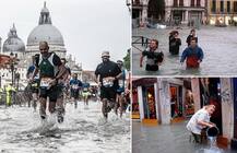 ਬਗੈਰ ਬਾਰਸ਼ ਹੀ ਡੁੱਬਿਆ ਇਟਲੀ ਦਾ ਖੂਬਸੂਰਤ ਸ਼ਹਿਰ, ਲੋਕਾਂ ਨੇ ਕੀਤੇ ਖੁੱਲ੍ਹੇ ਇਸ਼ਨਾਨ