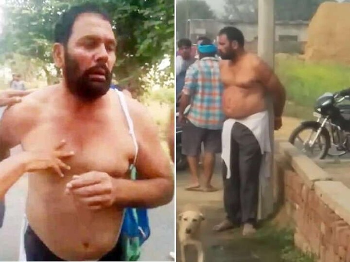 an-aap-leader-beaten-hardly-by-tiding-with-pole-video-viral ‘ਆਪ’ ਲੀਡਰ ਨੂੰ ਬੀਬੀਆਂ ਨੇ ਖੰਭੇ ਨਾਲ ਬੰਨ੍ਹ ਕੇ ਚਾੜ੍ਹਿਆ ਕੁਟਾਪਾ !