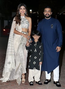 ਸ਼ਿਲਪਾ ਦੇ ਘਰ ਪ੍ਰੀ-ਦੀਵਾਲੀ ਪਾਰਟੀ, ਇੰਝ ਚਮਕੇ ਸਿਤਾਰੇ