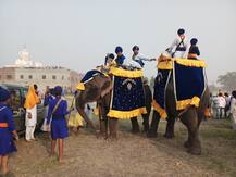 ਬੰਦੀ ਛੋੜ ਦਿਵਸ ਮੌਕੇ ਨਿਹੰਗ ਸਿੰਘਾਂ ਨੇ ਸਜਾਇਆ ਮੁਹੱਲਾ, ਦੇਖੋ ਘੋੜਿਆਂ \'ਤੇ ਹੈਰਾਨੀਜਨਕ ਕਰਤੱਬ