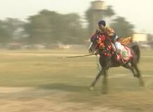 ਬੰਦੀ ਛੋੜ ਦਿਵਸ ਮੌਕੇ ਨਿਹੰਗ ਸਿੰਘਾਂ ਨੇ ਸਜਾਇਆ ਮੁਹੱਲਾ, ਦੇਖੋ ਘੋੜਿਆਂ \'ਤੇ ਹੈਰਾਨੀਜਨਕ ਕਰਤੱਬ