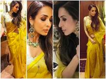 ਮਲਾਈਕਾ ਨੇ ਪੀਲੀ ਸਾੜ੍ਹੀ ਪਾ ਲੁੱਟੇ ਲੱਖਾਂ ਦਿਲ