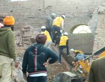 ਗੁਰਦੁਆਰੇ ਦੀ ਇਮਾਰਤ ਡਿੱਗੀ, ਛੇ ਲੋਕ ਮਲਬੇ ਹੇਠ ਦੱਬੇ