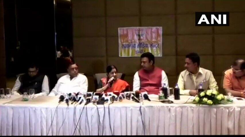 ਸੁਸ਼ਮਾ ਸਵਰਾਜ ਨੇ ਚੋਣਾਂ ਤੋਂ ਕੀਤੀ ਤੌਬਾ bjp leader sushma swraj wont contest 2019 bjp election ਸੁਸ਼ਮਾ ਸਵਰਾਜ ਨੇ ਚੋਣਾਂ ਤੋਂ ਕੀਤੀ ਤੌਬਾ