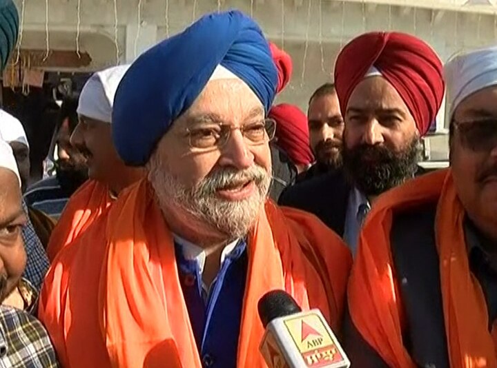 hardeep singh puri in amritsar ਮੋਦੀ ਸਰਕਾਰ ਨੇ ਸਿੱਖਾਂ ਦੀਆਂ ਭਾਵਨਾਵਾਂ ਨੂੰ ਸਮਝਿਆ: ਪੁਰੀ