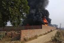 ਬਰਨਾਲਾ ਦੀ ਫੈਕਟਰੀ ‘ਚ ਭਿਆਨਕ ਅੱਗ, ਕਰੋੜਾਂ ਦਾ ਨੁਕਸਾਨ