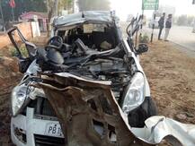 ਕਾਰ ਅਤੇ ਟਰੱਕ ਦੀ ਭਿਆਨਕ ਟੱਕਰ ‘ਚ 2 ਦੀ ਮੌਕੇ ‘ਤੇ ਮੌਤ