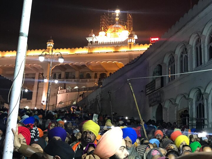ਉਸ ਤੋਂ ਬਾਅਦ ਜਖ਼ਤ ਦੇ ਜਥੇਦਾਰ ਗਿਆਨੀ ਹਰਪ੍ਰੀਤ ਸਿੰਗ ਤੇ ਹੋਰ ਪੰਥਕ ਸ਼ਖਸੀਅਤਾਂ ਨੇ ਅਰਦਾਸ ਉਪਰੰਤ ਨਗਰ ਕੀਰਤਨ ਦੀ ਅਰੰਭਤਾ ਕੀਤੀ।
