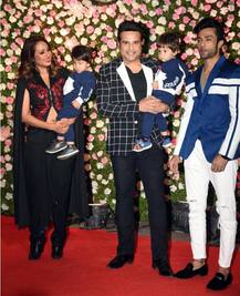 ਕਪਿਲ-ਗਿੰਨੀ ਦੇ ਵਿਆਹ ਦੀ ਰਿਸੈਪਸ਼ਨ ‘ਚ ਆਏ ਸਟਾਰਸ ਦੀ ਝਲਕ ਆਈ ਸਾਹਮਣੇ