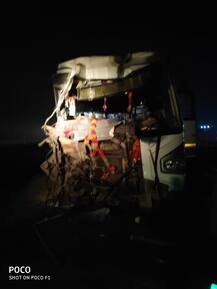 HRTC ਬੱਸ ਹਾਦਸਾਗ੍ਰਸਤ, ਕੰਡਕਟਰ ਦੀ ਮੌਤ, ਚਾਲਕ ਸਮੇਤ 3 ਗੰਭੀਰ ਜ਼ਖ਼ਮੀ