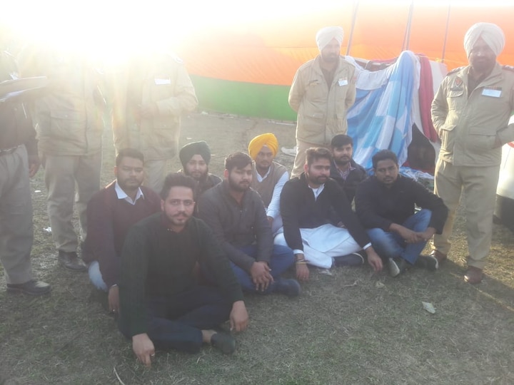 youth congress protested against pm modi outside lpu ਮੋਦੀ ਦੀ ਰੈਲੀ 'ਚ ਹੰਗਾਮਾ, 