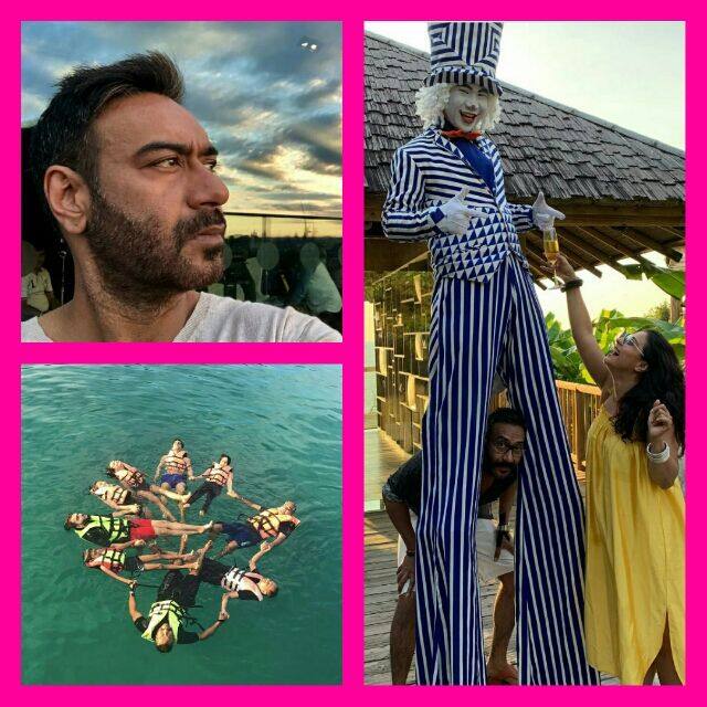 ਬਾਲੀਵੁੱਡ ਐਕਟਰ ਅਜੈ ਦੇਵਗਨ ਤੇ ਉਨ੍ਹਾਂ ਦਾ ਪਰਿਵਾਰ ਅੱਜ ਆਪਣੀ ਫੈਮਿਲੀ ਪਿਕਚਰਜ਼ ਕਰਕੇ ਸੁਰਖੀਆਂ ‘ਚ ਹਨ। ਅਜੈ ਆਪਣੇ ਬਿਜ਼ੀ ਸ਼ੈਡਿਊਲ ਵਿੱਚੋਂ ਕੁਝ ਸਮਾਂ ਕੱਢ ਪਰਿਵਾਰ ਨਾਲ ਨਵੇਂ ਸਾਲ ਦਾ ਜਸ਼ਨ ਮਨਾ ਰਹੇ ਹਨ।