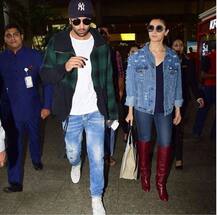 ਏਅਰਪੋਰਟ `ਤੇ ਨਜ਼ਰ ਆਇਆ ਰਣਬੀਰ-ਆਲਿਆ ਦਾ ਡੈਨਿਮ ਲੁੱਕ, ਵੇਖੋ ਤਸਵੀਰਾਂ