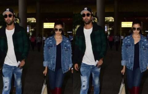 ਏਅਰਪੋਰਟ `ਤੇ ਨਜ਼ਰ ਆਇਆ ਰਣਬੀਰ-ਆਲਿਆ ਦਾ ਡੈਨਿਮ ਲੁੱਕ, ਵੇਖੋ ਤਸਵੀਰਾਂ ਏਅਰਪੋਰਟ `ਤੇ ਨਜ਼ਰ ਆਇਆ ਰਣਬੀਰ-ਆਲਿਆ ਦਾ ਡੈਨਿਮ ਲੁੱਕ, ਵੇਖੋ ਤਸਵੀਰਾਂ