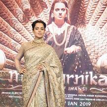 ‘ਮਣੀਕਰਨਿਕਾ’ ਦਾ ਮਿਊਜ਼ਿਕ ਲੌਂਚ, ਵੇਖੋ ਕੰਗਨਾ ਦਾ ਸ਼ਾਹੀ ਅੰਦਾਜ਼