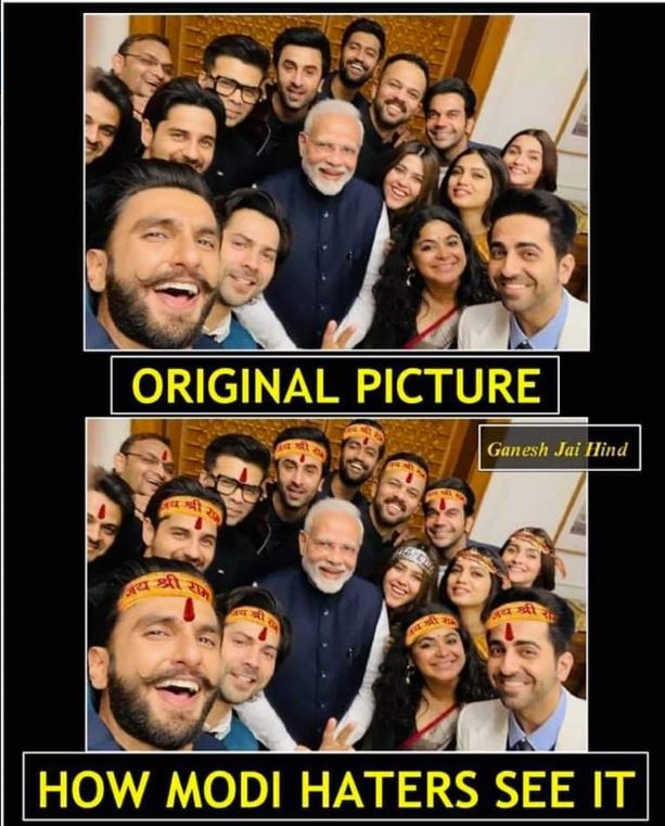 bollywood-stars-selfie-with-pm-narendra-modi-goes-viral ਮੋਦੀ ਨਾਲ ਬਾਲੀਵੁੱਡ ਸਿਤਾਰੀਆਂ ਦੀ ਵਾਇਰਲ ਹੋ ਰਹੀ ਇਹ ਤਸਵੀਰ, ਜਾਣੋ ਕੀ ਹੈ ਸੱਚ