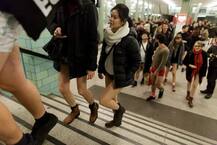 ਜਦੋਂ ਕੜਾਕੇਦਾਰ ਠੰਢ ’ਚ ਗੋਰਿਆਂ ਨੇ ਪੈਂਟਾਂ ਉਤਾਰ ਲਾਈ ਰੇਸ, ਵੇਖੋ ਤਸਵੀਰਾਂ