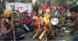 ਕੈਪਟਨ ਦੇ ਮਹਿਲਾਂ 'ਚ ਲੋਹੜੀ ਮੰਗਣ ਗਏ ਅਧਿਆਪਕਾਂ ਦੀ ਝੋਲੀ ਪਏ ਪੁਲਿਸ ਕੇਸ