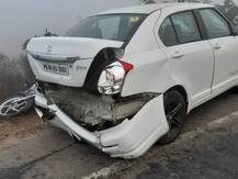 ਕਾਰ, ਮੋਟਰਸਾਈਕਲ ਤੇ ਕੈਂਟਰ ਦੀ ਜ਼ਬਰਦਸਤ ਟੱਕਰ, ਤਿੰਨ ਮੌਤਾਂ