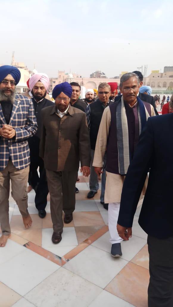 ਉੱਤਰਾਖੰਡ ਦੇ ਮੁੱਖ ਮੰਤਰੀ ਤ੍ਰਿਵੇਂਦਰ ਸਿੰਘ ਰਾਵਤ ਅੱਜ ਅੰਮ੍ਰਿਤਸਰ ਪੁੱਜੇ। 