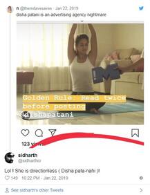 ਕਾਪੀ ਪੇਸਟ ਦੇ ਚੱਕਰ ‘ਚ ਦਿਸ਼ਾ ਪਟਾਨੀ ਟ੍ਰੋਲ, ਲੋਕਾਂ ਨੇ ਲਿਆਂਦਾ ਕੁਮੈਂਟਾਂ ਹੜ੍ਹ