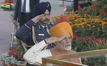 70ਵੇਂ ਗਣਤੰਤਰ ਦਿਵਸ ਮੌਕੇ ਪੀਐਮ ਮੋਦੀ ਨੇ ਦਿੱਤੀ ਸ਼ਹਿਦਾਂ ਨੂੰ ਸ਼ਰਧਾਂਜਲੀ