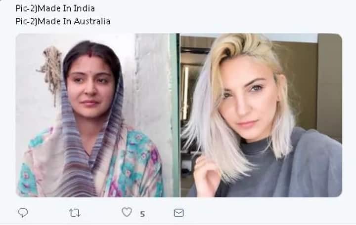 ਮੇਡ ਇਨ ਇੰਡੀਆ, ਮੇਡ ਇਨ ਆਸਟ੍ਰੇਲੀਆ।