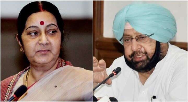 cm capt amarinder singh assures foreign minister sushma swaraj action against travel agents ਸੁਸ਼ਮਾ ਨੇ ਮੰਗੀ ਟਰੈਵਲ ਏਜੰਟਾਂ ਖਿਲਾਫ ਸਖ਼ਤ ਕਾਰਵਾਈ, ਕੈਪਟਨ ਵੱਲੋਂ ਸ਼ਿਕੰਜਾ ਕੱਸਣ ਦਾ ਭਰੋਸਾ