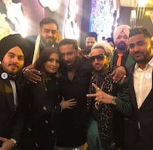 ਅਲਫਾਜ਼ ਦੇ ਵਿਆਹ ਦੀ ਖੁਸੀ \'ਚ ਹਨੀ ਸਿੰਘ ਤੇ ਜੈਜ਼ੀ ਬੀ ਦਾ ਅਖਾੜਾ, ਵੇਖੋ ਵੀਡੀਓ